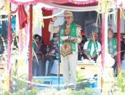 Gubernur Kalteng Ajak Warga Barito Timur Aktif Bangun Daerah dan Lestarikan Budaya