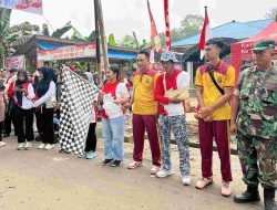1.732 Peserta Meriahkan Jalan Sehat Desa Matabu Barito Timur