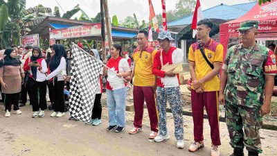 1.732 Peserta Meriahkan Jalan Sehat Desa Matabu Barito Timur