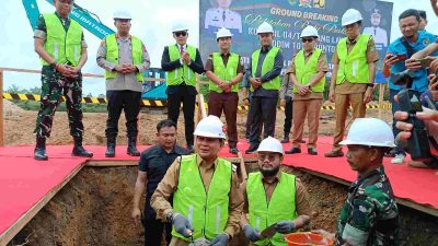 Pembangunan Bakal Kodim di Barito Timur Resmi Dimulai