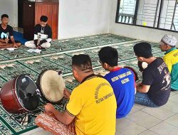 Warga Binaan Rutan Tamiang Layang Latihan Hadroh untuk Sambut Maulid Nabi Muhammad SAW