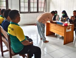 Rutin Tes Urine, Rutan Tamiang Layang Perketat Pencegahan Peredaran Narkoba