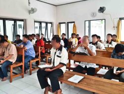 Ibadah Minggu Jadi Wadah Pembinaan Rohani Bagi WBP Nasrani Rutan Tamiang Layang