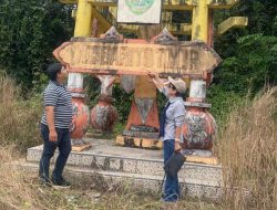 Legislator Desak Pemkab Barito Timur Perhatikan Tugu Perbatasan di Desa Kambitin