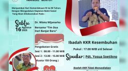 GSJA Bentot Barito Timur Bakal Gelar Pengobatan Gratis dan KKR Kesembuhan