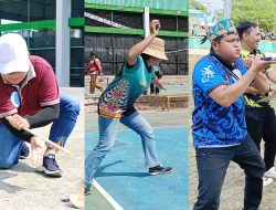 Permainan Tradisional Meriahkan Hari Ketiga FBNJ 2025 di Barito Timur