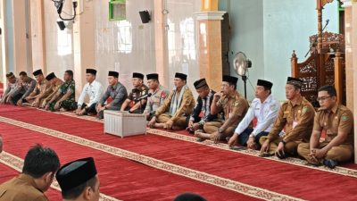 Kepala Rutan Tamiang Layang Ikut Apel Gabungan dan Doa Bersama, Serukan Persatuan untuk Kedamaian Bangsa