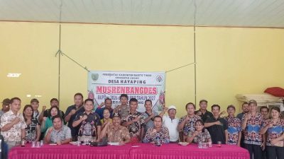 Musrenbangdes Hayaping Tetapkan Skala Prioritas Pembangunan Tahun 2026