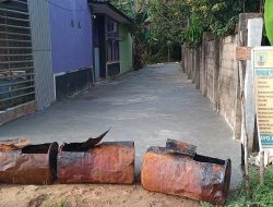 Pemdes Matabu Bangun Infrastruktur Jalan Lingkungan dan Sumur Gali dari Dana Desa Tahap II