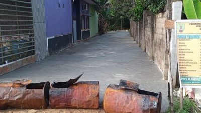 Pemdes Matabu Bangun Infrastruktur Jalan Lingkungan dan Sumur Gali dari Dana Desa Tahap II