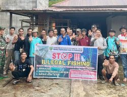 Pemkab Bartim, TNI dan Polri Terus Tingkatkan Patroli dan Sosialisasi Stop Illegal Fishing