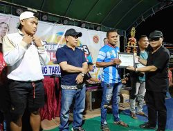 Wakil I DPRD Barito Timur Tutup Turnamen Bola Voli di Desa Murutuwu
