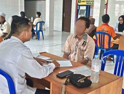 Bapas Muara Teweh Lakukan Penelitian Kemasyarakatan di Rutan Tamiang Layang
