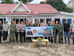 Polsek Dusun Timur Sampaikan Ucapan Dirgahayu TNI ke-80 ke Pabung Kodim 1012 Buntok