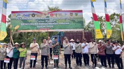 Polres Barito Timur Gerakkan Tanam Jagung Serentak untuk Perkuat Kemandirian Pangan Daerah