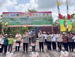 Polres Barito Timur Gerakkan Tanam Jagung Serentak untuk Perkuat Kemandirian Pangan Daerah