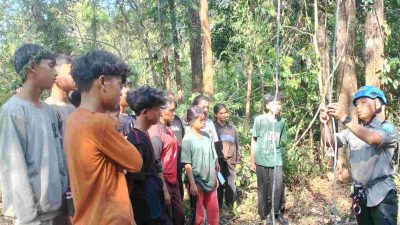 Sispala Phyton SMKN Paku Gelar Diklatsar ke-10, Cetak Generasi Pecinta Alam Tangguh dan Berprestasi