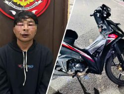 Polres Barito Timur Tangkap Pelaku Penggelapan Motor Saat Kabur ke Wilayah Tabalong 