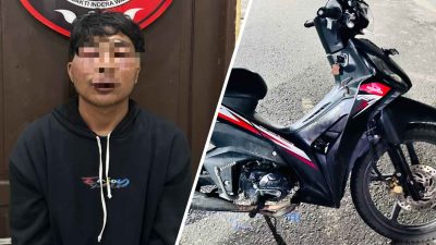 Polres Barito Timur Tangkap Pelaku Penggelapan Motor Saat Kabur ke Wilayah Tabalong 