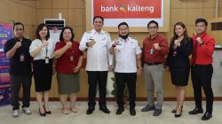 Bupati dan Wabup Barito Timur Tinjau Pelayanan Bank Kalteng Tamiang Layang