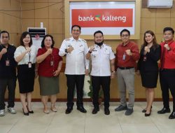 Bupati dan Wabup Barito Timur Tinjau Pelayanan Bank Kalteng Tamiang Layang