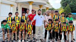 Wakil Bupati Barito Timur Beri Dukungan Penuh Dua Tim Junior pada Adaro Soccer Festival U-12 di Balangan