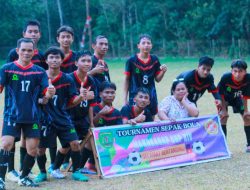 Meski Kalah, Kades Pulau Patai Bangga Bisa Bakar Semangat Pemuda di Mangkarap Cup XIV