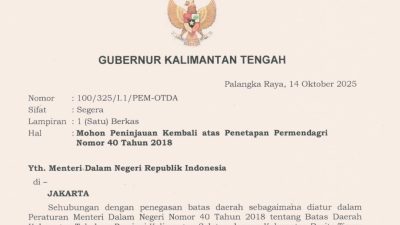 Gubernur Kalteng Minta Tinjau Ulang Permendagri yang Hilangkan Desa Dambung dari Wilayah Bartim