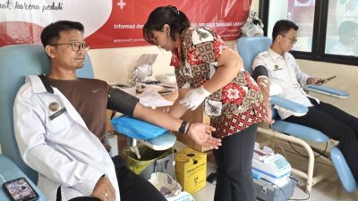 Rutan Tamiang Layang Gelar Aksi Kemanusiaan Donor Darah