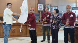 Barito Timur Berangkatkan Kontingen Tandak Intan Kaharingan