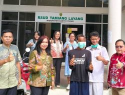 DPMDSos Bartim Pulangkan Warga Terlantar ke Barito Utara Setelah Dirawat di RSUD
