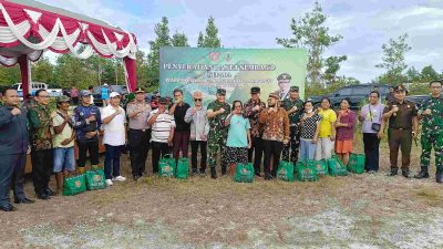 Pangdam XXII Tinjau Kesiapsiagaan Lahan Batalyon TP di Barito Timur