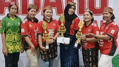 Tim Putri GOBI Barito Timur Raih Juara III di Adaro Balogo Festival 2025