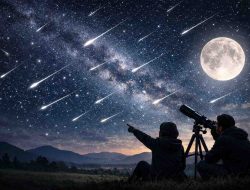 Hujan Meteor Quadrantids Hiasi Langit Indonesia Dini Hari Tadi, Ini Penjelasan Ahli