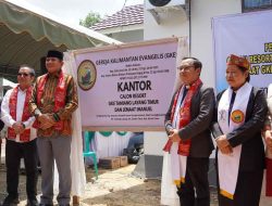 Bupati Resmikan Kantor Calon Resort GKE Tamiang Layang Timur untuk Perkuat Pelayanan Umat