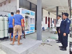 Rutan Tamiang Layang Pasang Depot Air Minum di Blok Hunian Warga Binaan