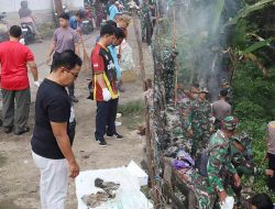 Kerja Bakti Massal di Pasar Tamiang Layang, Ari Panan Ajak Warga Bangun Budaya Bersih