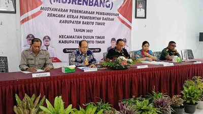 Kecamatan Dusun Timur Ajukan 190 Usulan untuk Tahun 2027 dengan Nilai Rp70 Miliar