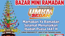 UMKM SEGAH Rencanakan Bazar Mini Ramadan 1447 Hijriah di Pelataran Indomaret Tamiang Layang