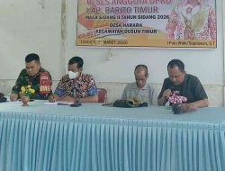 Widid Septiawan Terima Usulan Infrastruktur hingga Pengembangan Perikanan Saat Reses di Harara