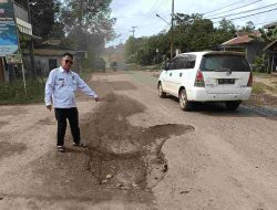 Kades Jaweten Prihatin Jalan Nasional Rusak di Wilayahnya Belum Diperbaiki Jelang Lebaran