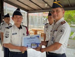 Rutan Tamiang Layang Beri Penghargaan Petugas Gagalkan Penyelundupan Sabu