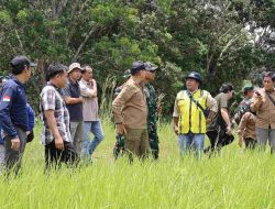 Bupati Bartim dan Danyon Uria Mapas Turun Langsung Petakan Potensi Pertanian dan Perikanan