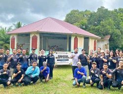 Aksi Nyata Pemasyarakatan, Rutan Tamiang Layang Bersihkan Balai Budaya pada Momentum HBP ke-62