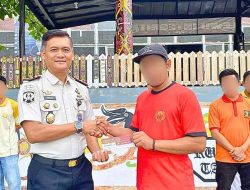 Rutan Tamiang Layang Apresiasi Juara Pekan Olahraga HBP ke-62 dengan Hadiah Voucher Belanja