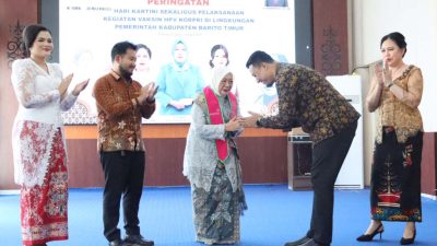 Pemkab Bartim Dorong Pencegahan Kanker Serviks, 608 ASN Ikuti Vaksinasi HPV